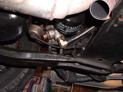 Turbo Oil Feed Line Installed